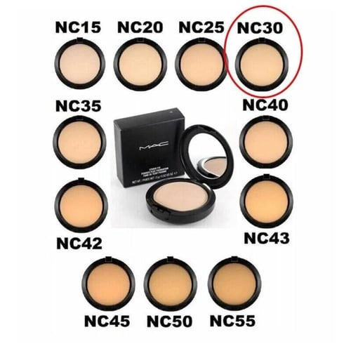 بودرة أساس مضغوطه ستوديو فيكس NC30 من ماك