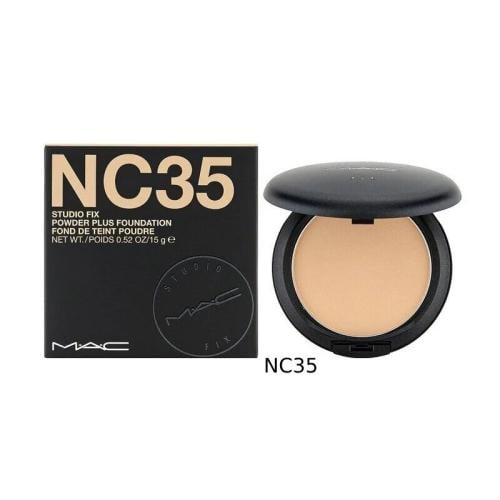 بودرة أساس مضغوطه ستوديو فيكس NC35 من ماك