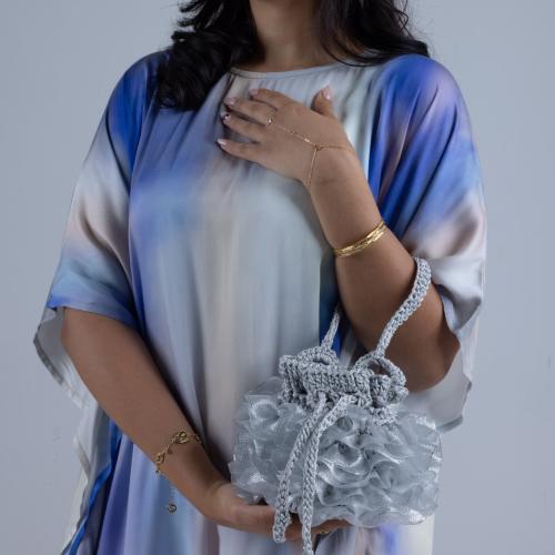 Wavy Bag | شنطة موج، فضي