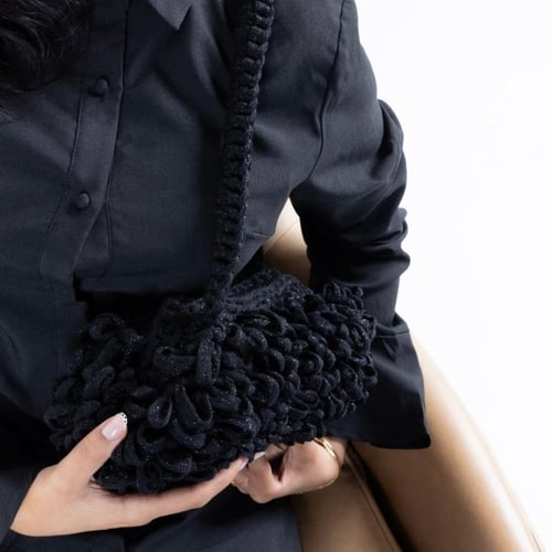 Fancy Clutch | أسود