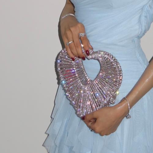 Heart Crystal Bag