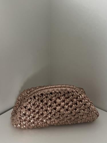 AURA CLUTCH rose gold