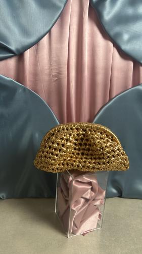 Gold clutch