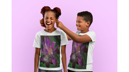 تصميم المملوء تي شيرت