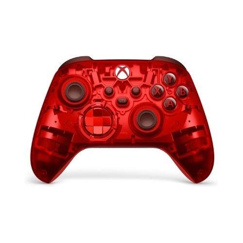 يد اكس بوكس سيريس X/S (شفاف أحمر Pulse Cipher)