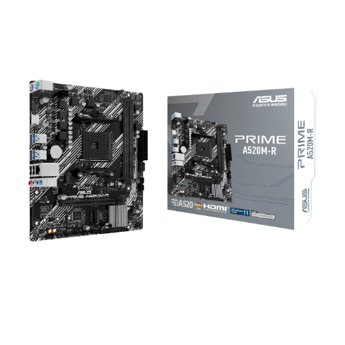 مذر بورد أسوس Prime A520M-R AMD Ryzen AM4 mATX