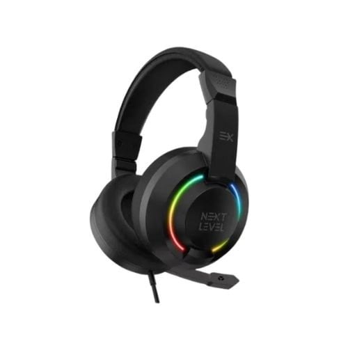 نكست ليفل سماعات رأس باضاءة ار جي ببي (X90)