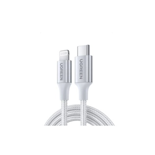 يوجرين - سلك شحن سريع 1 متر "USB-C الى لايتنينق" ل...