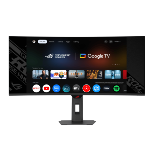 شاشة اسوس روج ستريكس أوليد 34 بوصة بمعدل تردد 240 هرتز - (ASUS ROG Strix OLED XG34WCDMS Gaming Monitor, 34" WQHD QD-OLED, 280Hz)