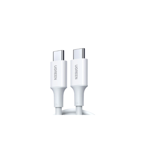 يوجرين - سلك شحن سريع 1 متر "USB-C الى USB-C" لون...