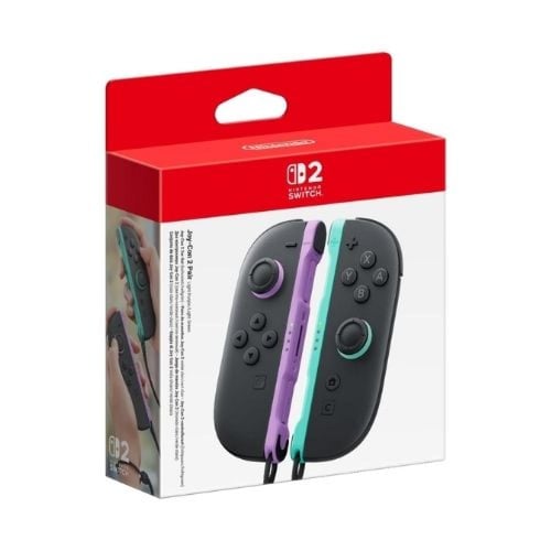 جوي كون لنينتندو سويتش 2 - أخضر/بنفسجي فاتح