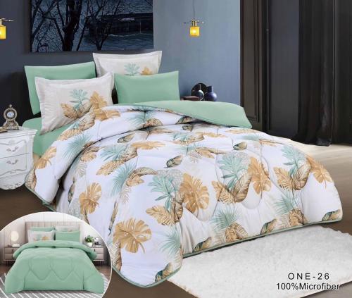 مفرش نوم صيفي نفرين 6 قطع ورق اشجار