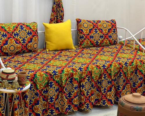 شراشف قطن تركي بأنماط شعبيه تراثيه