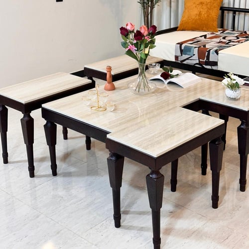 طقم طاولات ملكي 5قطع