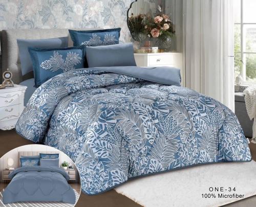 مفرش نوم صيفي نفرين 6 قطع ورق القمح