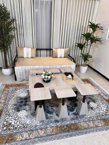 طقم طاولة ضيافه 7 ققطع