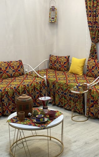 شراشف جيزاني قطن تركي غسيل ولبس 100٪