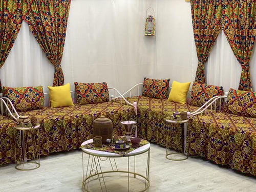 شراشف قطن تركي بأنماط شعبيه تراثيه