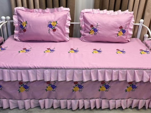 شراشف زمان الطيبين بقماش لنن ثقيل