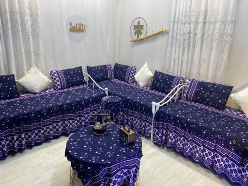 شراشف جيزاني مجالس إستقبال وغرف معيشه