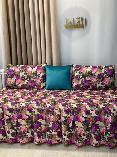 شراشف جيزاني مجالس إستقبال مخملي ناعم