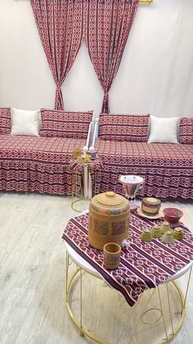 شراشف جيزاني مجالس إستقبال رسميه