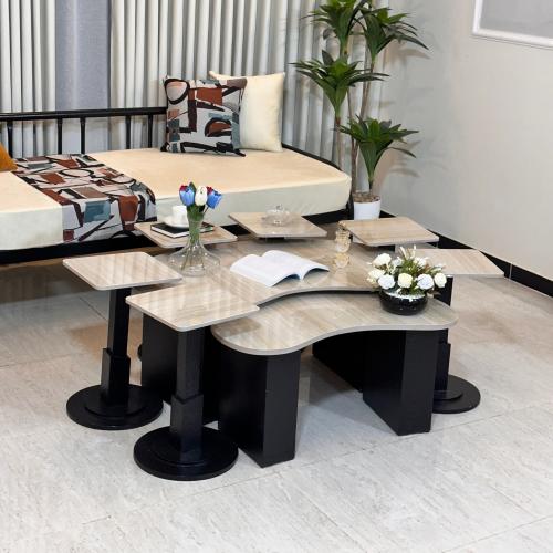 طقم طاولات فاخر 8 قطع