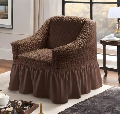 لبس كنب 1 قطعه مفرد قماش كريش تركي