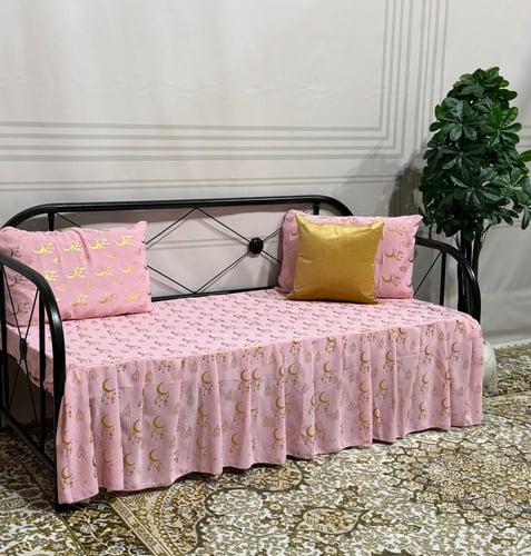 شراشف رمضانيه حرير بلمعه ذهبيه