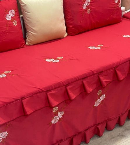 شراشف زمان الطيبين بقماش لنن ثقيل