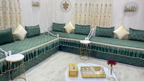 شراشف جيزاني مجالس إستقبال مخمل سيراميك ناعم بكلف...