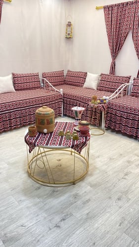 شراشف جيزاني مجالس إستقبال رسميه