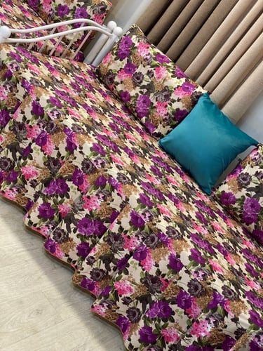 شراشف جيزاني مجالس إستقبال مخملي ناعم