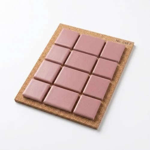 Colored ceramic mosaic pieces 2.5 cm for artistic works