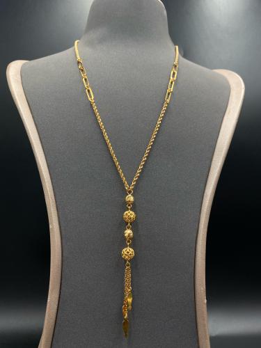 عقد ذهب عيار21 قيراط