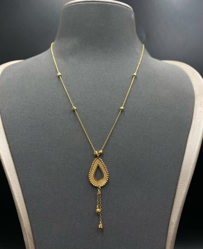 عقد ذهب عيار21 قيراط