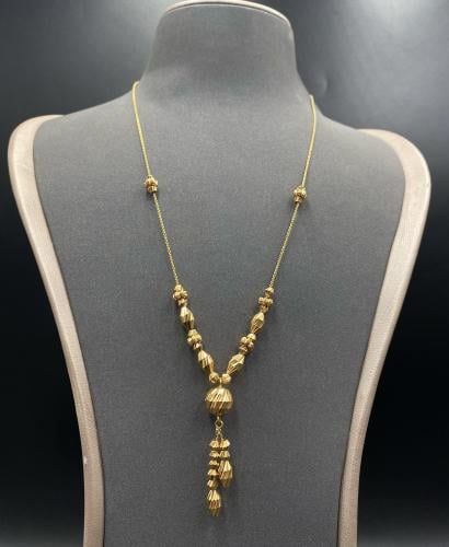 عقد ذهب عيار21 قيراط