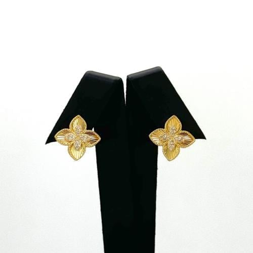 حلق ذهب عيار21 قيراط