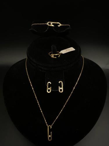 طقم موسيكا ذهب عيار 21