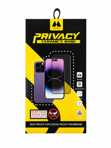 لاصقة حماية شاشة Privacy Nano Ceramic لهاتف iPhone...