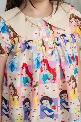 فستان ديزني الاميرات