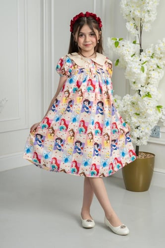 فستان ديزني الاميرات