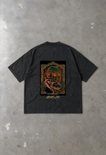 Riyadh Nights Tee — Black