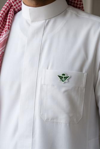 بروش شعار السعودية - أبيض