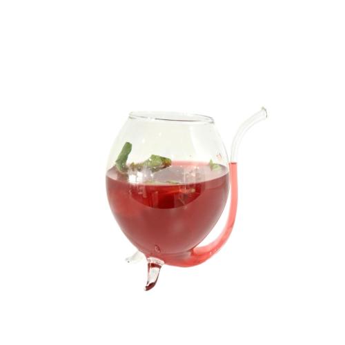 كاسة زجاج قصير سعة 380 مل
