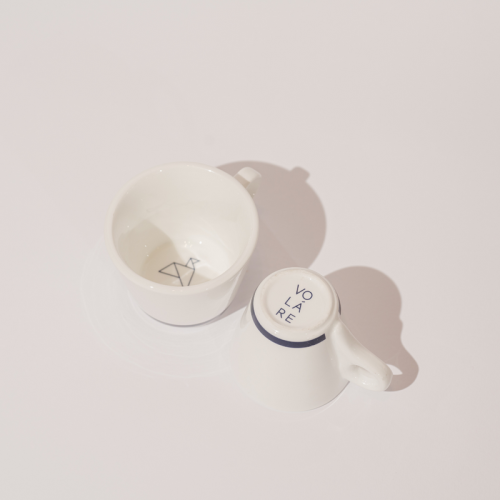 Volare cortado ceramic cup