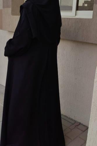 Abaya Wiqar - more practical with a pocket that serves you - with a free hijab and niqab