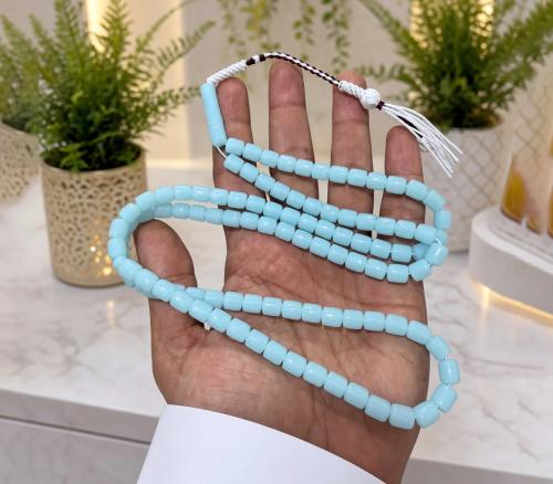 مسباح بكلايت نواعم 99 خرزة مقاس 7.5×8ملي بكركوشة ت...