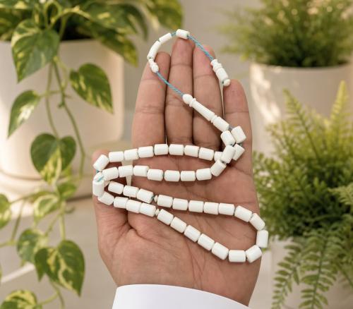 مسباح عظم الجمل صندوقي 45 خرزة مقاس7*10 ملي