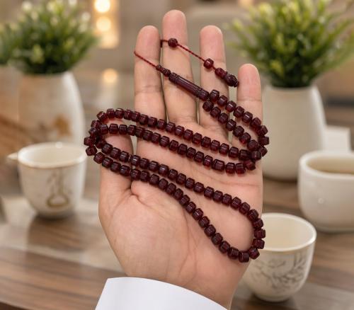 مسباح بكلايت نواعم 99 خرزه مقاس7×6 ملي